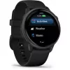 Garmin vívoactive 6 3.05 cm (1.2) AMOLED 42 mm Digitaalne 390 x 390 pikslit Puuteekraan Must Wi-Fi GPS (satelliit)