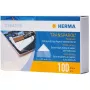 Fotonurgad HERMA Transparol eriti suured topeltribad 100 tk
