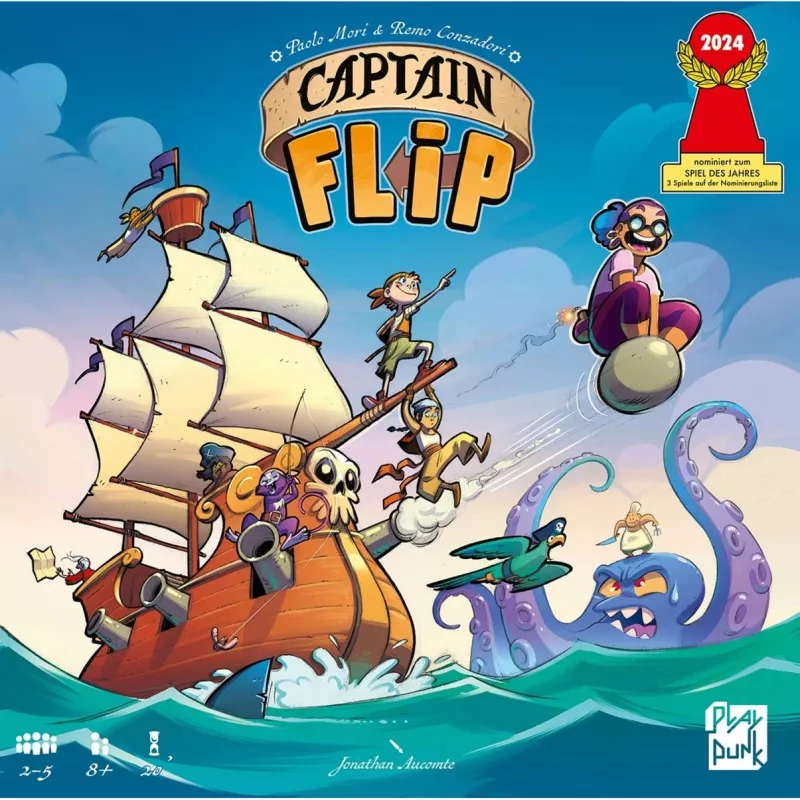 Captain Flip, lauamäng