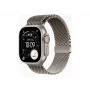 Apple Watch Ultra 3 GPS + Cellular 49mm naturaalne titaankorpus naturaalse titaanist Milanese Loop'iga - keskmine | Apple