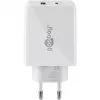 Goobay Dual USB-C™ PD (Power Delivery) kiirlaadija (30 W) (61674)
