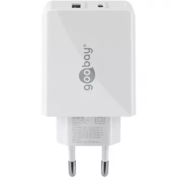 Goobay Dual USB-C™ PD (Power Delivery) kiirlaadija (30 W) (61674)