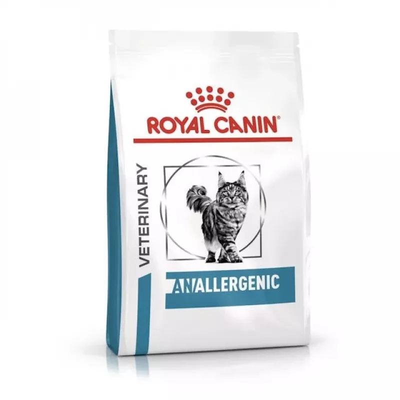Kuiv kassitoit Royal Canin Anallergenic VHN 4 kg — hüpoallergeenne veterinaardieet, valk 24,6%, rasv 17%