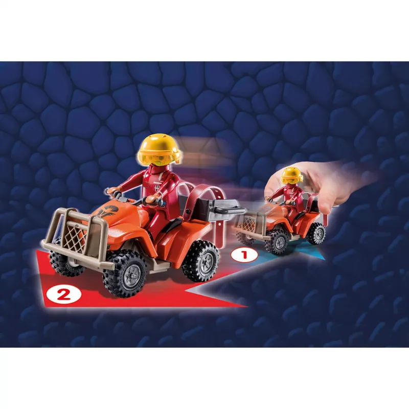 Dragons the Nine Realms Icaris Quad komplekt Playmobil 71085