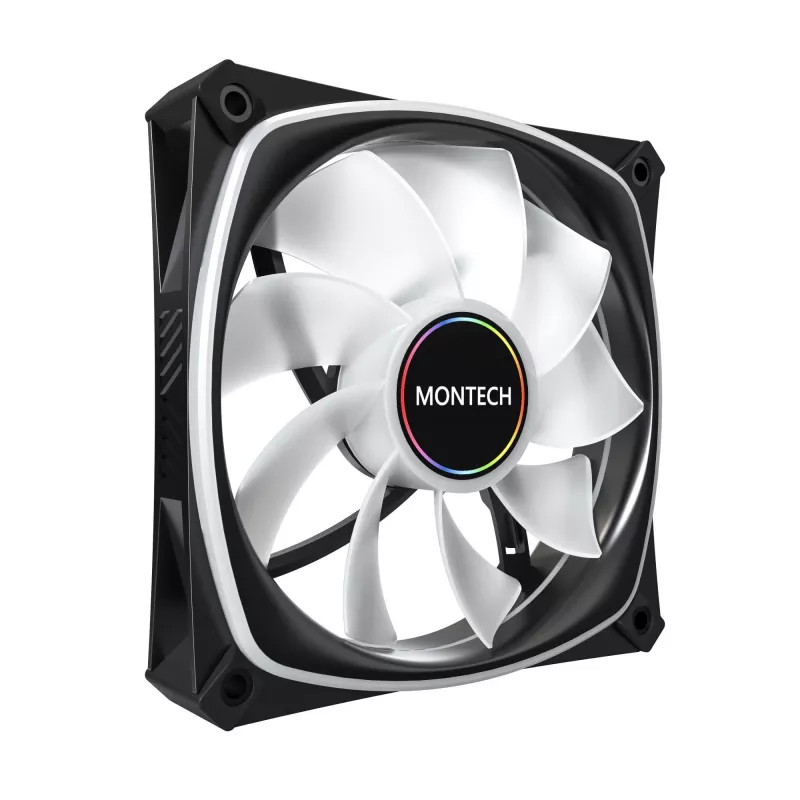 MONTECH RX120 PRO Must 120mm ARGB 3-Pakk