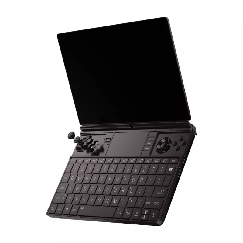 GPD-WinMax2-8840U32001 sülearvuti Ryzen 7 8840U/10.1 WQXGA (2560x1600) puuteekraan/32GB/1TB SSD/BT/BLKB/FPR/AMD Radeon 780M 6GB/Win 11 Graphite