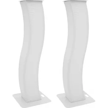 Stage stand EUROLITE 32000060 150 cm curved with cover and bag, Valge
