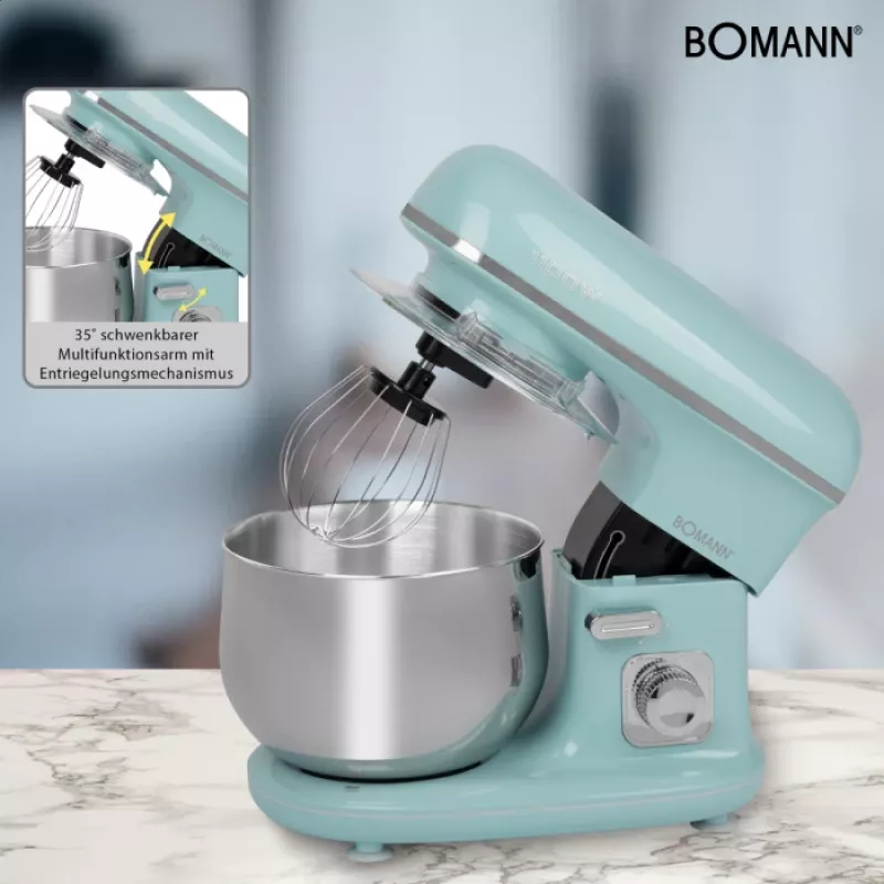 Bomann KM 6030 CB köögikombain 1100 W 5 L mündiroheline