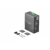 TP-Link IES206GPP võrgulüliti hallatav Gigabit Ethernet (10/100/1000) Power over Ethernet (PoE) Must