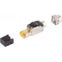 Juhtmeühendus RJ-45 ShiverPeaks BS08-45011 Hõbedane Isane 1 tk