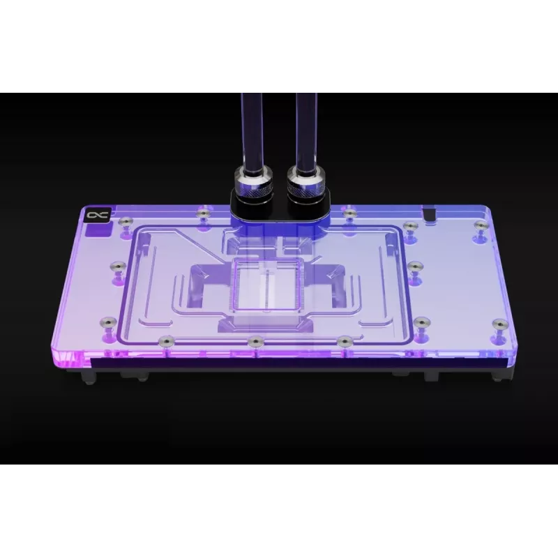 Alphacool Core GeForce RTX 4090 AMP GPU veeblokk koos tagaplaadiga