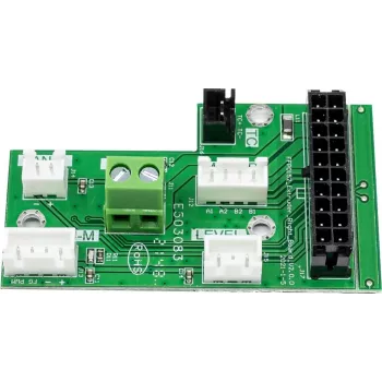 3D printeri ekstruuderi plaat Flashforge Creator 4 Red - asendusjuhtplaat Creator 4 ekstruuderile
