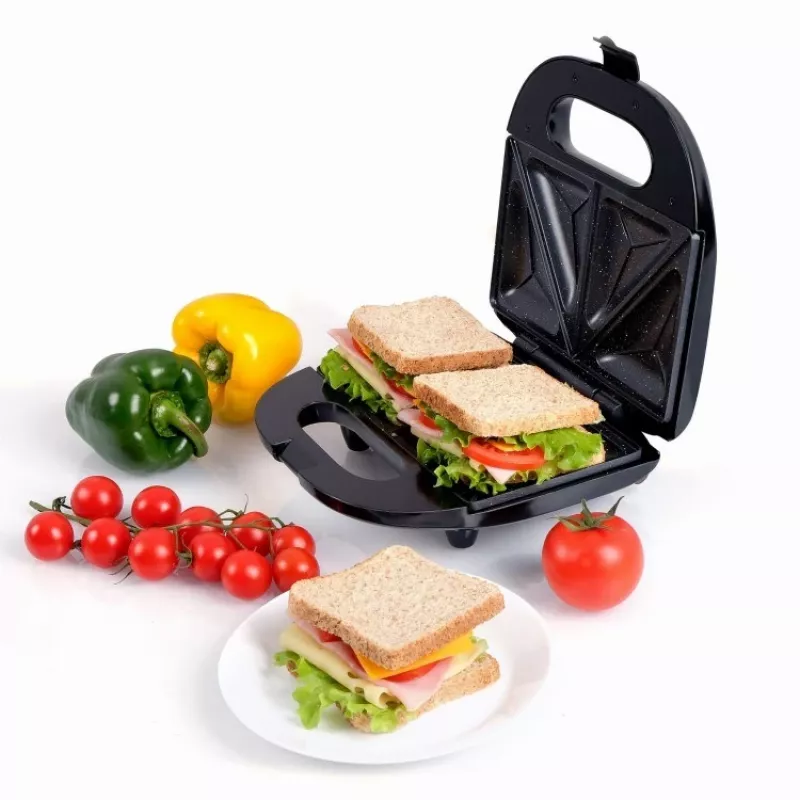 ELDOM Sandwich RUDDY, 750 W, graniitplaadid