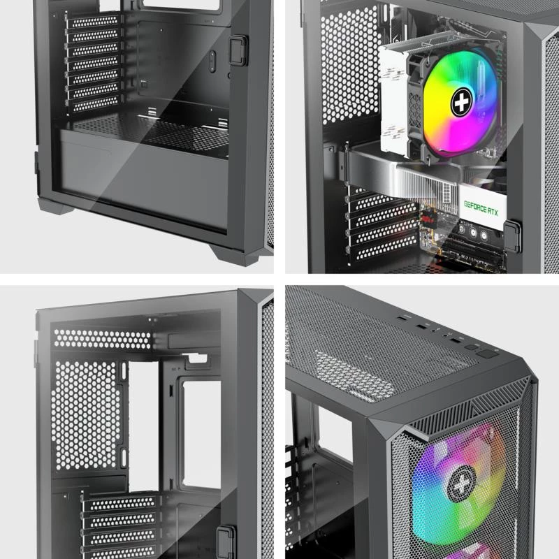 Korpus | XILENCE | ATX/micro ATX/Mini-ITX | Must | Kesktorn | PC | XG161
