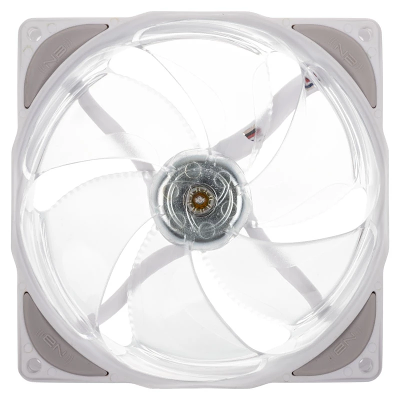 Ventilaator Noiseblocker B12X-PS Arvutikorpus 12 cm Valge