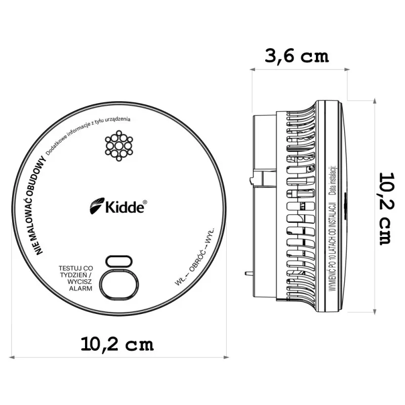 Kidde Suitsuandur 2030-DSR