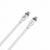 HYPER HyperJuice 240W Silikoonist USB-C–USB-C kaabel (3 jalga / 1 m) – valge