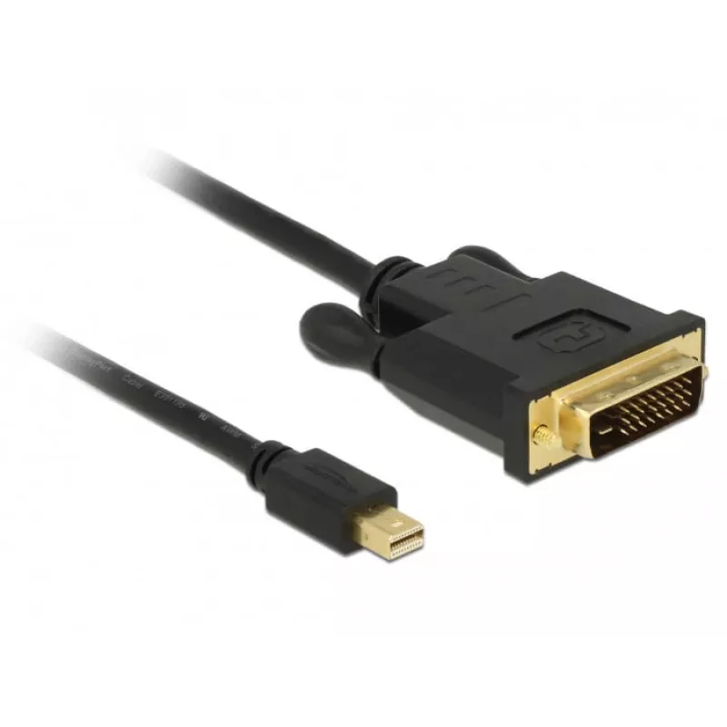 Videokaabli adapter DeLOCK 83990 Mini DisplayPort DVI-D-le 3m