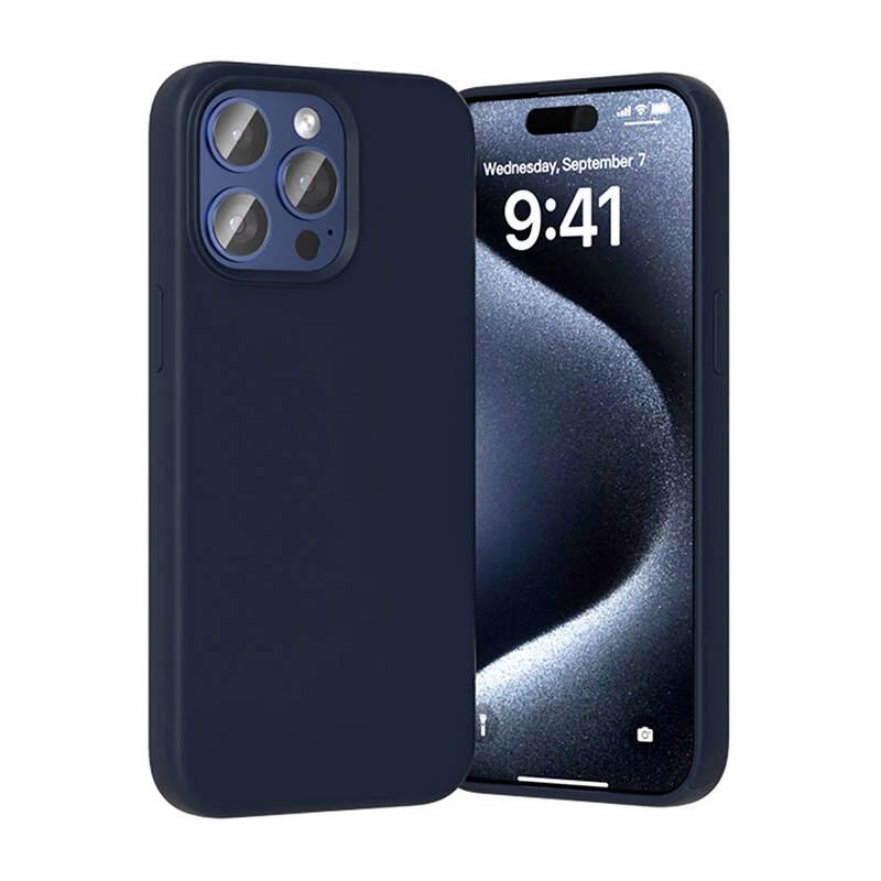 Kaitsev silikoonümbrs Vention KUFL0-40 iPhone 15 Pro Maxile, sinine