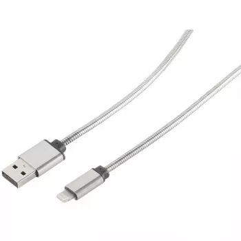 ROLINE – iPad/iPhone/iPod laadimis-/andmekaabel – Lightning / USB – USB Type A, 4-pin (M) – Lightning (M) – 1,8 m – varjestatud – (USB/USB 2.0) – valge (11.02.8322)