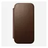 Folio telefonikott Nomad NM014209858 Apple iPhone 17 jaoks, 16 cm (6,3 tolli), pruun, 4 kaarditaskut