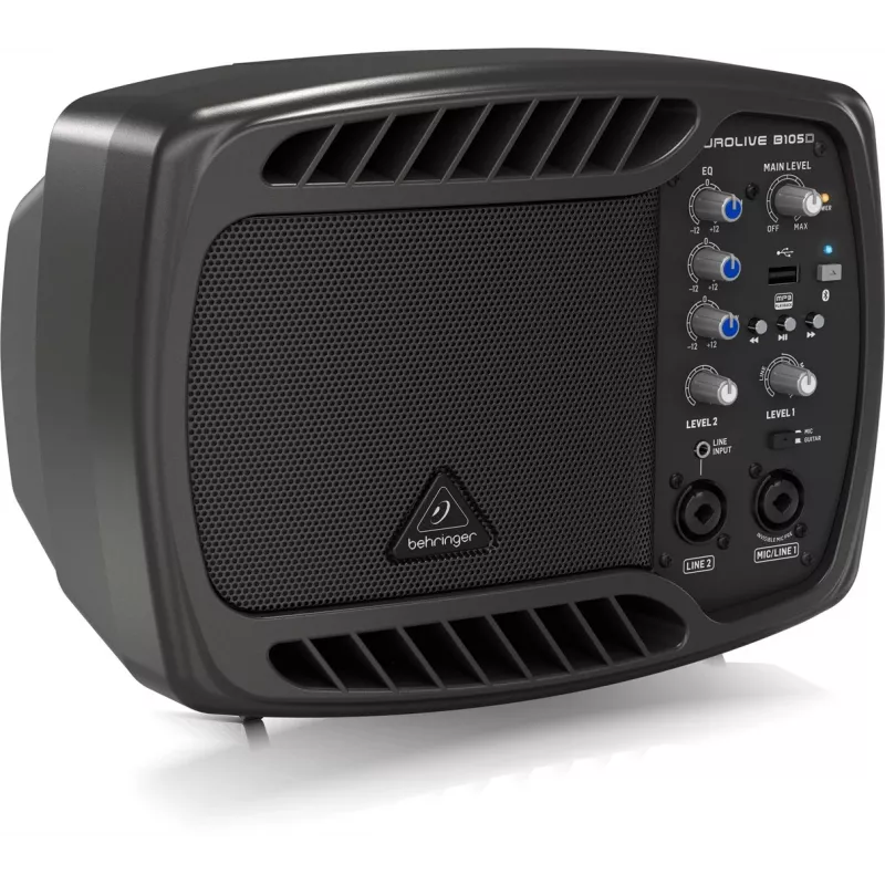 Behringer B105D kõlar Täissagedus Must Juhtmega ja juhtmevaba 50 W