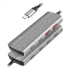 LogiLink USB 3.2 Gen2 jaotur 7+1 pordiga 2x USB-A 5x USB-C PD 100W alumiinium