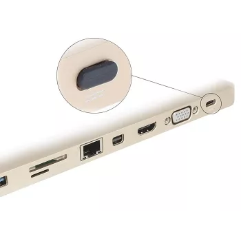 Socket safety cover DeLOCK 64014 USB USB-C Must 10 pcs