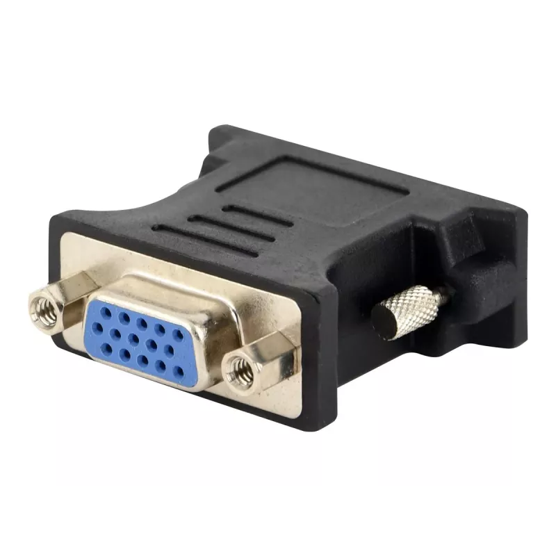 Kaabli soovahetaja DVI-A VGA 15-kontaktiline Gembird A-DVI-VGA-BK