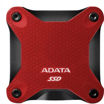 Väline SSD ADATA SD620 1 TB, kaasaskantav USB 3.2 Gen 2 (Micro-USB B), lugemiskiirus 520 MB/s, kirjutamiskiirus 460 MB/s, löögikindel, punane