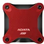 Väline SSD ADATA SD620 1 TB, kaasaskantav USB 3.2 Gen 2 (Micro-USB B), lugemiskiirus 520 MB/s, kirjutamiskiirus 460 MB/s, löögikindel, punane