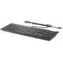 HP 911502-051 klaviatuur kontor USB AZERTY prantsuse must