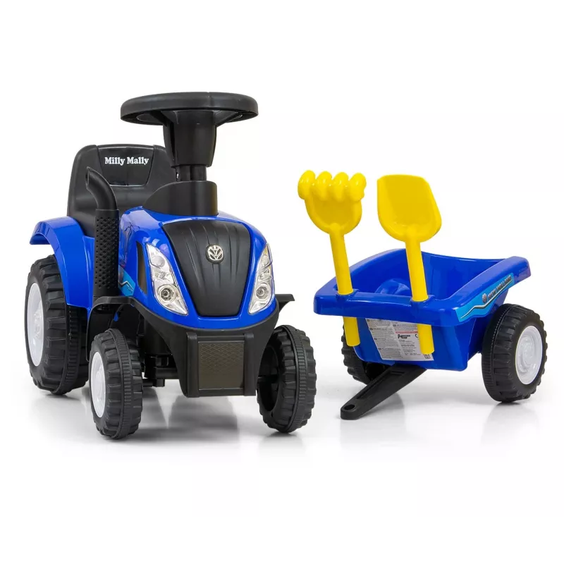 Sõidukauto milly mally New Holland T7 traktor, mudel 27652, sinine