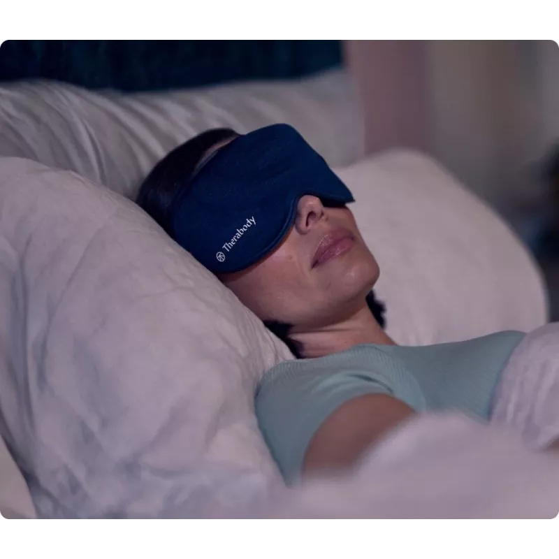 Therabody SleepMask massager näole, must, sinine