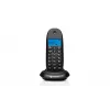 Juhtmeta telefon Motorola C1001CB Must — DECT juhtmeta telefonitoru 1,6-tollise ekraaniga