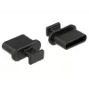 Pistikupesa turvakate DeLOCK 64013 USB USB-C Must
