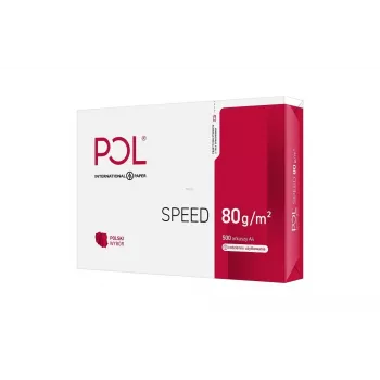 Koopiapaber Igepa POLSPEED A4 80 g/m² 500 lehte — mitmeotstarbeline kontoripaber, FSC, ECF, neutraalne pH