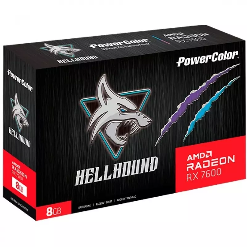 Graafikakaart AMD Radeon RX 7600 8 GB GDDR6