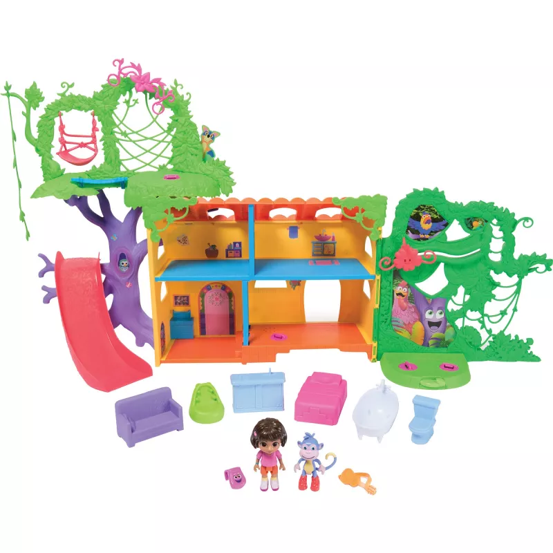 Playset Usorteret Dora The Explorer Casita mängukomplekt loovaks mänguks
