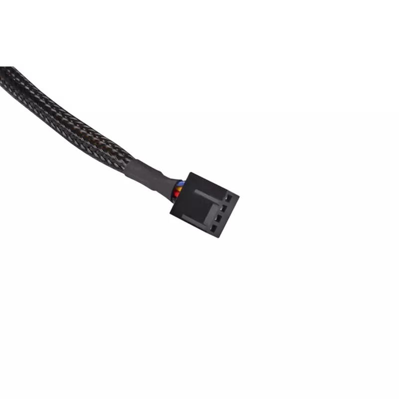 Kaablipikendus Alphacool 18675 Plastist Must 600 mm