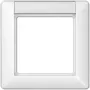 Seinaplaat JUNG AS 581 NA WW Valge, Duroplast, 80,5×80,5 mm