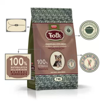 FOLK Small breeds Traditional polish meat feast with rabbit, lamb and quail - kuiv koeratoit - 7 kg