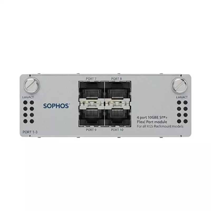4 pordiga 10GbE SFP+ FleXi pordimoodul