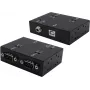 Jadaadapteri kaabel Exsys USB 2.0 kuni 2-pordi RS-232 EX-13072HM metallkorpusega