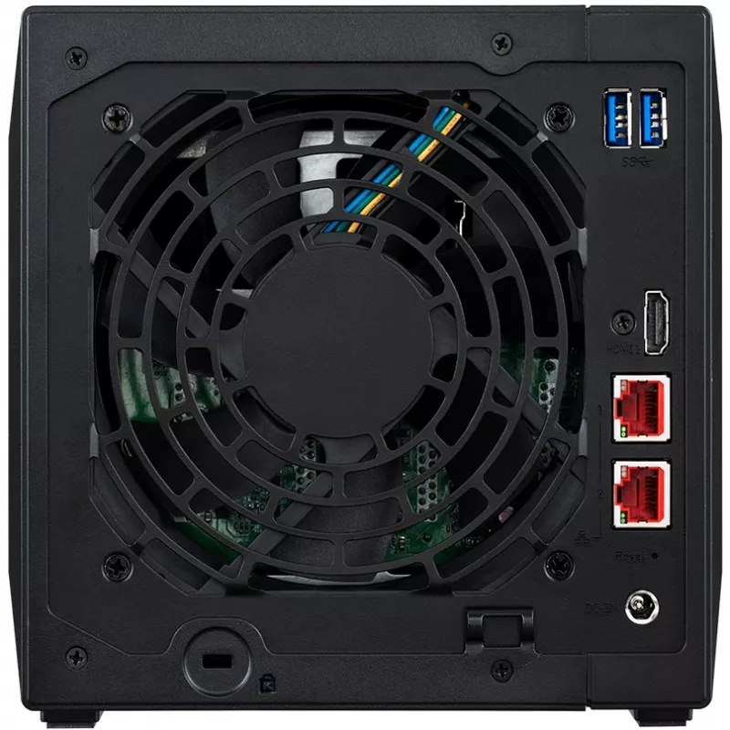 ASUSTOR Nimbustor 4 AS5304T - NAS-server - 4 pesa - SATA 6Gb/s - RAID 0, 1, 5, 6, 10, JBOD - RAM 4GB - 2,5 Gigabit Ethernet - iSCSI tugi (90-AS5304T00-MD30)