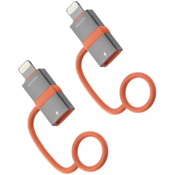 USB-C–Lightning-adapter 4smarts 541522, 27 W PD, 2 tk