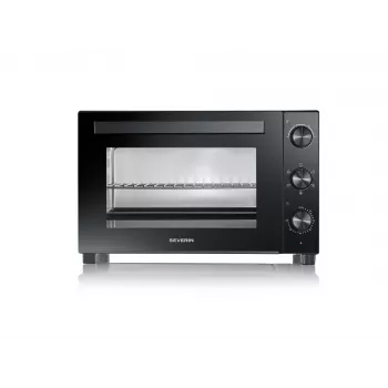 Lauapealne elektriahi SEVERIN TO 2076 — 46 L, 1800 W, eraldiseisev, must, 515×420×365 mm