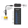 DeLOCK 64326 liidese jaotur USB 3.2 Gen 2 (3.1 Gen 2) Type-C 10000 Mbit/s must