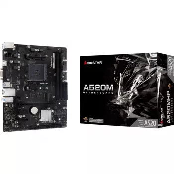 BIOSTAR A520MHP AM4 Micro-ATX emaplaat