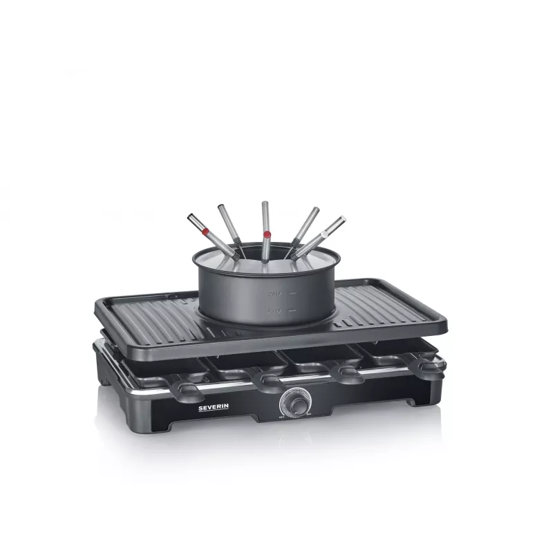 Raclett-grill Severin RG 2347 8 inimesele 1400 W must